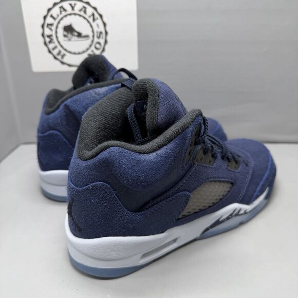 Air Jordan 5 Retro Midnight Navy Sneaker FN5452-400 Youth Sz 6Y Women 7.5 Bgrade main image 6